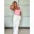 Croptop na ramienka dámsky (S/M/L ONE SIZE) TALIANSKA MÓDA IMPLP2490050090/DU -   ružová -   S/M/L