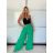Nohavice dlhé letné dámske (S/M/L ONE SIZE) TALIANSKA MÓDA IMD25446