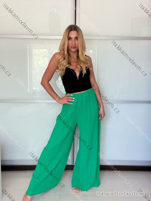 Nohavice dlhé letné dámske (S/M/L ONE SIZE) TALIANSKA MÓDA IMD25446