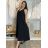 Šaty dlhé letné na ramienka dámske ETNA (S/M/L ONE SIZE) TALIANSKA MÓDA IM425473/DR S/M/L zelená