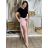 Kalhoty dlouhé aladinky letní dámské (S/M/L ONE SIZE) ITALSKÁ MÓDA IMD24029