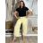 Kalhoty dlouhé aladinky letní dámské (S/M/L ONE SIZE) ITALSKÁ MÓDA IMD24029