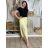 Kalhoty dlouhé aladinky letní dámské (S/M/L ONE SIZE) ITALSKÁ MÓDA IMD24029