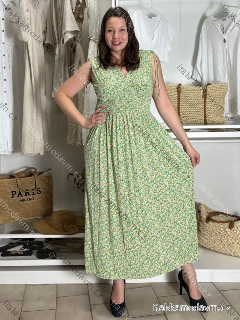 Šaty dlouhé elegantní icecool bez rukávu dámské (M/L, XL/XXL) AINUOSI    ITALSKÁ MODA IMB229927