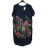 Šaty dlhé maxi letný krátky rukáv dámska nadrozmer (XL/2XLONE SIZE) TALIANSKA MÓDA IM422758/DUR lososová XL/2XL