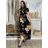 Šaty dlhé letné krátky rukáv dámske (VESNA S/M/L ONE SIZE) TALIANSKA MóDA IM3251111-1/DU S/M/L čierna