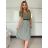 Šaty krátké letní krátký rukáv dámské (S/M/L ONE SIZE) ITALSKÁ MÓDA IM425MARIA-L