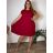 Šaty letné skladané plisované krátky rukáv dámske nadrozmer EMILY (48/50/5 ONE SIZE) TALIANSKA MÓDA IM425410
