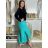 Kalhoty dlouhé aladinky letní dámské (S/M/L ONE SIZE) ITALSKÁ MÓDA IMD24029