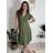 Šaty letní krátký rukáv icecool dámské (S/M/L ONE SIZE) ITALSKÁ MÓDA IMM23M5471