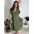 Šaty letní krátký rukáv icecool dámské (S/M/L ONE SIZE) ITALSKÁ MÓDA IMM23M5471