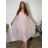 Sukňa dlhá dámska TINA (S/M/L ONE SIZE) TALIANSKA MóDA IMSM25TINA/DUR S/M/L béžová