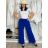 Nohavice dlhé letné dámske BETA (S/M/L ONE SIZE) TALIANSKA MÓDA IM425463/DU S/M/L čierna