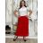 Sukně letní skládaná dlouhá dámská DARINA (S/M/L ONE SIZE) ITALSKá MóDA IM721064