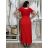 Šaty dlhé letné rebrované krátky rukáv dámske Maria-M (XS/S/M/L ONE SIZE) TALIANSKA MÓDA IMSM25128/DUR -   modrá kráľovská -   S/M/L
