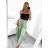 Nohavice saténové háremky letné dlhé dámske (S/M ONE SIZE) TALIANSKA MÓDA IMM239535UN/DUR žlutá S/M/L