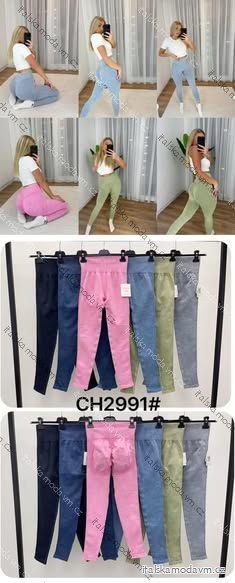 Legíny dlouhé dámské (XS/S/M ONE SIZE) ITALSKÁ MÓDA IMM25M2991