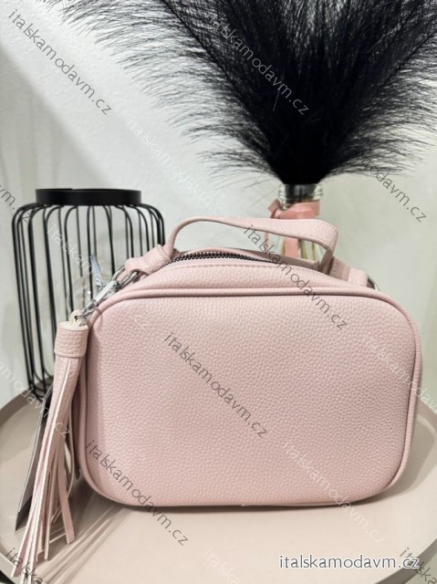 Kabelka crossbody dámská (one size) TESSRA KABELKY TES234912-BB/DR růžová ONE SIZE