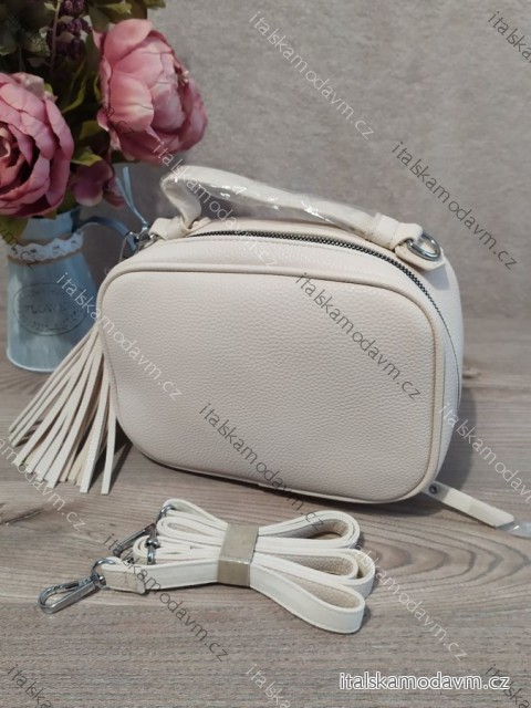 Kabelka crossbody dámská (one size) TESSRA KABELKY TES234912-BB/DR béžová ONE SIZE