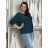 Sveter úpletový 3/4 dlhý rukáv dámske AMALIA  (M/L/XL ONE SIZE) TALIANSKA MÓDA IM5251116