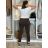 Kalhoty strečové dlouhé dámské (S/M/L ONE SIZE) ITALSKá MODA IM4240137/DUR tm. fuchsiová S/M/L