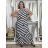 Šaty dlhé letné bez rukávov dámske BENNY  (S/M/L ONE SIZE) TALIANSKA MÓDA IMM25M29421/DU S/M/L biela