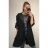 Bunda/Kabát dlouhý oversize rukáv dámská (S/M/L ONE SIZE) ITALSKÁ MODA IM4211311/DUR tm. hnědá S/M/L