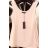 Tielko klasik letné dámske (S/M ONE SIZE) TALIANSKA MóDA IMM22363/DUR růžová neon S/M/L
