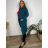 Cardigan s kapucí dlhý rukáv dámsky nadrozmer (44/46/48 ONE SIZE) TALIANSKA MÓDA IMSM251131