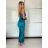 Šaty elegantné saténové spoločenské na ramienka dámske (S/M ONE SIZE) TALIANSKA MÓDA IM322MONICA/DR fialová S/M
