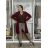 Cardigan s kapucí dlhý rukáv dámsky nadrozmer (42/44/46 ONE SIZE) TALIANSKA MÓDA IMSM251132