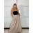 Sukňa dlhá dámska (S/M ONE SIZE) TALIANSKA MÓDA IMD23202/DU S/M čierna