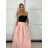 Sukňa dlhá dámska (S/M ONE SIZE) TALIANSKA MÓDA IMD23202/DU S/M čierna