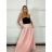 Sukňa dlhá dámska (S/M ONE SIZE) TALIANSKA MÓDA IMD23202/DU S/M čierna
