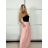 Sukňa maxi dlhá dámska (S/M ONE SIZE) TALIANSKA MÓDA IMD23202
