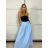 Sukňa maxi dlhá dámska (S/M ONE SIZE) TALIANSKA MÓDA IMD23202