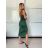 Šaty dlouhé letní elegantní na ramínka dámské GIO (XS/S/M ONE SIZE) ITALSKÁ MÓDA IMWCH251339/DUR -   oranžová -   S/M