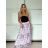 Sukně dlouhá šifonová dámská (XS/S/M ONE SIZE) ITALSKÁ MÓDA IMWCH251325/DU -   fialová -   S / M