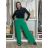 Kalhoty dlouhé letní dámské  (S/M/L ONE SIZE) ITALSKÁ MÓDA IMD23417