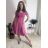 Šaty krtké letné krátky rukáv dámske (S/M/L ONE SIZE) TALIANSKA MÓDA IM425MARIA-L
