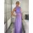 Šaty spoločenské elegantné trblietavé bez rukávov dámske (S/M/L ONE SIZE) TALIANSKA MÓDA IMPSH2520037