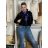 Bunda riflová jeans dámska MOON (S-2xl) MOON GIRL MOG25GYA2168-13/DU S Černá