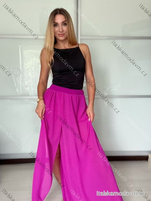 Top tielko bez rukávu dámsky JANET (XS/S/M ONE SIZE) IMM25M38279/DU XS/S/M biela