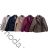 Kabátek chlupatý na knoflíky dlouhý rukáv dámský (S/M/L ONE SIZE) ITALSKÁ MÓDA IMD25152