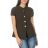 Sveter pletený na gombíky krátky rukáv dámsky (S/M/L ONE SIZE) TALIANSKA MÓDA IMD25156
