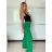 Nohavice dlhé letné dámske (S/M/L ONE SIZE) TALIANSKA MÓDA IMM25M10392/DU -   zelená -   S/M/L