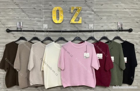 Sveter slabý krátky rukáv dámsky (S/M/L ONE SIZE) IMPOZ258001