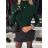 Tričko teplé dlhý rukáv dámske (S/M/L ONE SIZE) TALIANSKA MÓDA IMD25206