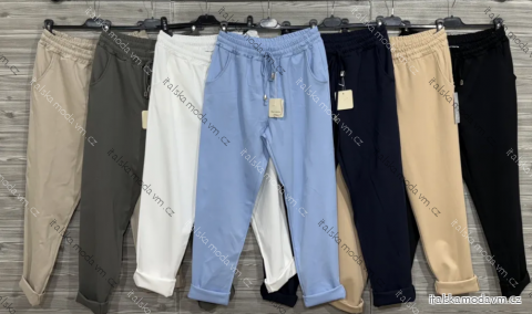 Kalhoty dlouhé dámské (S/M/L ONE SIZE) ITALSKÁ MÓDA IMPOZ25ELG-7516