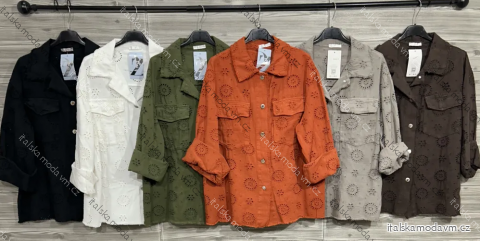 Košeľa klasik dlhý rukáv dámska (S/M/L ONE SIZE) IMPOZ25JSD-16521